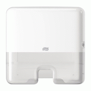Distributeur mini pour essuie-mains interfoliés blanc - 302 x 101 x 295 mm - TORK - 0615402169516