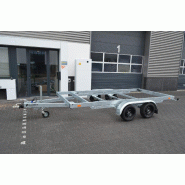 DT 3m60 x 2m44 Version amovible 2 x essieux 1350 kg + deck DT 3m60 x 2m44 Version amovible 2 x essieux 1350 kg + deck