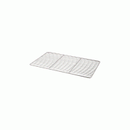 Grille inox - 530x325 mm - 2 Kg - Fabriqué en Espagne - Référence 200261IP