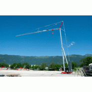 Grue à montage rapide CSE 32 - flèche 32m - capacité 4,4t - système de commande électronique Terex Power Plus et Power Match