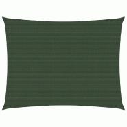 Helloshop26 - Voile d'ombrage 160 g/m² vert foncé 2,5 x 3 m PEHD 02_0009407 - vert 3000508182724