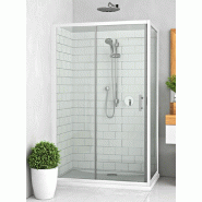Porte coulissante equi ei cl2 117x120cm verre clair - ROTH - 1406000034 - 617172 Porte coulissante equi ei cl2 117x120cm verre clair - ROTH - 1406000034 - 617172