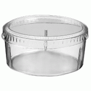 Verrine basse Bodega (couvercle non inclus) PS transparent 120ml - par 200