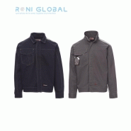 Veste de travail industrie unisexe pour hiver en coton - Safe Winter Payper avec fermeture ajustable et inserts réfléchissants_0