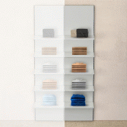 Élément suivant Alias 5 tablettes blanc L60xH240cm