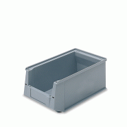 Bac à bec SILAFIX haute résistance 8L - 350x210x145mm - Polyéthylène robuste - Empilable et gerbable Bac à bec SILAFIX haute résistance 8L - 350x210x145mm - Polyéthylène robuste - Empilable et gerbable