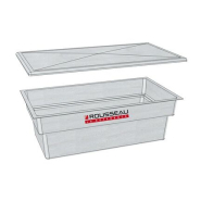 Bac à eau 1000L - stratifié verre résine avec couvercle - dimensions L2000 x l1100 x h650 Bac à eau 1000L - stratifié verre résine avec couvercle - dimensions L2000 x l1100 x h650