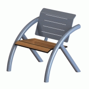 Banc public en bois buton industries bi 171 cma Banc public en bois buton industries bi 171 cma