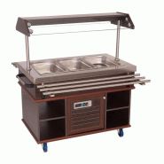 BUFFET CHAUD GN 3/1 L1200mm 7078.0025 Combisteel