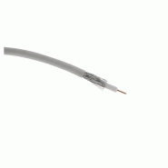 Câble coaxial - 17 vatca ph blanc - 10m