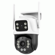 Camera IP WiFi 6MP Double Caméra Vision Nocturne Intercom Voix Bidirectionnelle YONIS - 3615616959207 Camera IP WiFi 6MP Double Caméra Vision Nocturne Intercom Voix Bidirectionnelle YONIS - 3615616959207
