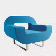 Chauffeuse 1 place So Anno - Tissu Atlantic, A 66062, 46 cm_0