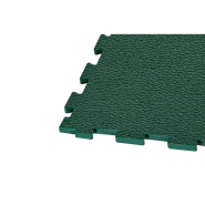 Dalle PVC vert TLM, spécialement adaptée aux zones commerciales et industrielles - 5mm et 7mm -Traficfloor