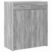 Helloshop26 - Buffet bahut commode armoire meuble de rangement organisateur cuisine salle de séjour salon sonoma 80 x 42,5 x 93 cm 02_0036541 - 30002 Helloshop26 - Buffet bahut commode armoire meuble de rangement organisateur cuisine salle de séjour salon sonoma 80 x 42,5 x 93 cm 02_0036541 - 30002