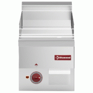 Plaque de cuisson électrique lisse "chrome" à poser - PE60/PLCD3T-N