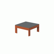 Table d'appoint Posidonia - argile