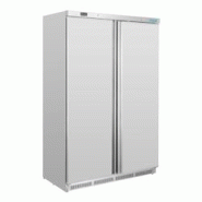 Armoire réfrigérée positive inox 744L, double porte, 8 étagères réglables - Polar - argenté acier CZ783 Armoire réfrigérée positive inox 744L, double porte, 8 étagères réglables - Polar - argenté acier CZ783