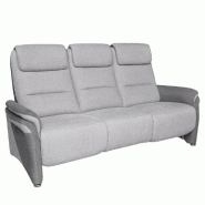 CANAPÉ FIXE 3 PLACES ZILIA MICROFIBRE TISSU GRIS CLAIR / GRIS FONCÉ CANAPÉ FIXE 3 PLACES ZILIA MICROFIBRE TISSU GRIS CLAIR / GRIS FONCÉ