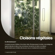 Cloison bambou