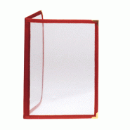 García de Pou Garcia de Pou 1 Unités - Menu "Américain" Din-A44 2 Corps Bordeaux Pvc - rouge plastique 168.17 García de Pou Garcia de Pou 1 Unités - Menu "Américain" Din-A44 2 Corps Bordeaux Pvc - rouge plastique 168.17