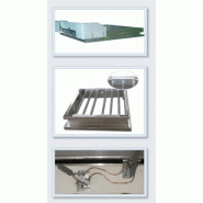 Lanterneau DP 510 - 140 x 200 cm - Sur costière en acier galvanisé - Polycarbonate alvéolaire 1200 joules_1