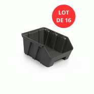 Lot de 16 tiroirs DuoBox 6.5L