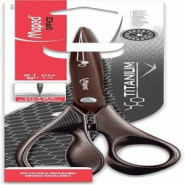 Maped Ciseaux Expert Titanium, long. 21 cm, coloris brun - 3154146861104