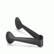 Pinces à glace Comas PDV noires élégantes - noir inox 8425734067686