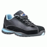 Portwest - Baskets de sécurité pour femmes S1P HRO Noir / Bleu Taille 42 - 42 noir matière synthétique 5036108183661 Portwest - Baskets de sécurité pour femmes S1P HRO Noir / Bleu Taille 42 - 42 noir matière synthétique 5036108183661