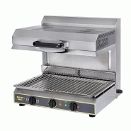 Roller Grill Salamandre vitrocéramique monophasée à détection de plat SEM 600 PDS - inox SEM 600 PDS