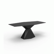 Table design in & out VERTEX - noir