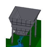 Trémie d'incorporation - trémie de stockage - serip - 20 à 80 m³