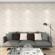 Vidaxl panneaux muraux 3d 12 pcs 0,5x0,5 m 3 m² 146299 Vidaxl panneaux muraux 3d 12 pcs 0,5x0,5 m 3 m² 146299
