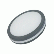 Alcapower Plafonnier Led Rond 36W 3600Lm Ip54 Ik08 Gris, Température Couleur Réglable 3000K 4000K 6500K - Éclairage Professionnel Haute Efficacité