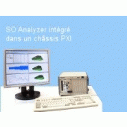 Analyseur de vibration personnalisable so analyzer pci/pxi