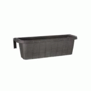 Bama Jardinière de balcon Venice avec récupérateur d'eau cm.60 Blanc - gris 8007633303111 Bama Jardinière de balcon Venice avec récupérateur d'eau cm.60 Blanc - gris 8007633303111