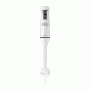 Black+Decker Black + Decker Bxhb500e Mixeur Plongeant - 500 W - Blanc - Usage Non Intensif - Black & Decker - 301592 Black+Decker Black + Decker Bxhb500e Mixeur Plongeant - 500 W - Blanc - Usage Non Intensif - Black & Decker - 301592