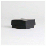 Campana cloche boîte 8x8x4cm noir 100 unités