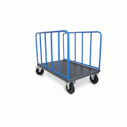 Chariot 2 ridelles tubulaire 500kg - PLANORGA - 8MCS32RTH2N716