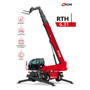 Chariot télescopique rotatif stabilisateur ciseaux - Magni TH - RTH 6.31