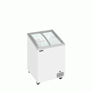 Congélateur vitré de crème glacée IC101SCEB LED (100 / 85) blanc TEFCOLD
