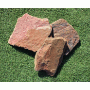 Dalle de Schiste cuivré recyclé - Rustique et esthétique