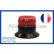 Gyrophare Gyroled rouge embase ISO classe 1 rotatif STANDBY MERCURA 23370-01