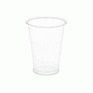 Lot de 50 Verres Gobelets Shaker 25-30cl  Transparent PET Réutilisables - Smoothie, Jus, Milk Shake - D-Work - transparent 3664100211383