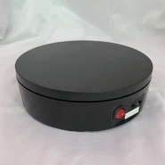 Plateau tournant diamètre 22cm - noir