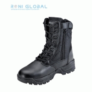 Ranger de sécurité antidérapant en nubuck et cuir - MEGATECH SIMPLE ZIP CITYGUARD - semelle résistante aux hydrocarbures et à l'abrasion_0