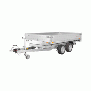Remorque Benne SARIS - 306 x 184 cm - PTAC : 2700 kg - 2 Essieux - Freinée - K1 356 170 3500 2E