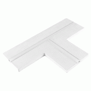 SOLOLED Profilé En T Intégré En Aluminium Pour Bandes Led Dans Des Plaques De Plâtre À Encastrer - blanc 0803173016041