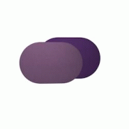 Stil Casa, set de 12 chemins de table bicolores, polyuréthane cousu, 58xh. 38 cm, finition dollar couleur lilas/violet. - RUN5838-LV Stil Casa, set de 12 chemins de table bicolores, polyuréthane cousu, 58xh. 38 cm, finition dollar couleur lilas/violet. - RUN5838-LV