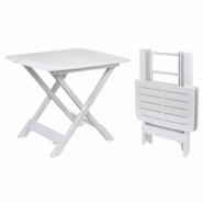 Table pliante Adige blanche 43 x 45 x 50 cm Fornor - K-042380000_0